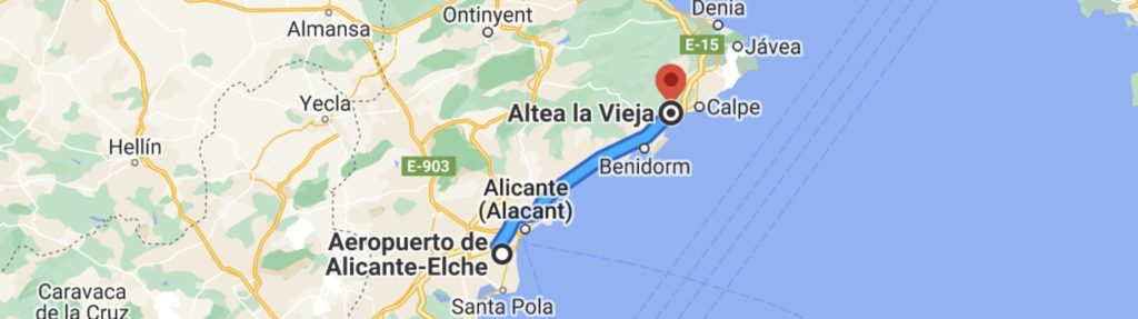 Aeropuerto Alicante-Altea La Vella