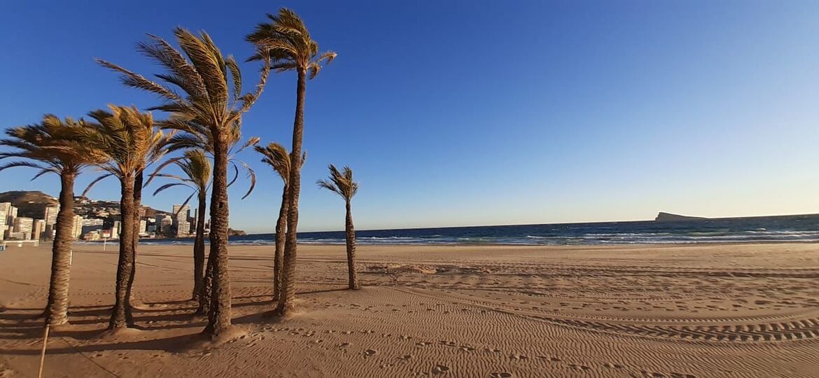 Levante strand Benidorm