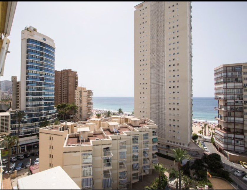 Uitzicht appartement Coblanca 2 Benidorm