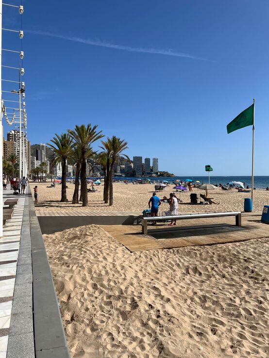 Levante strand Benidorm